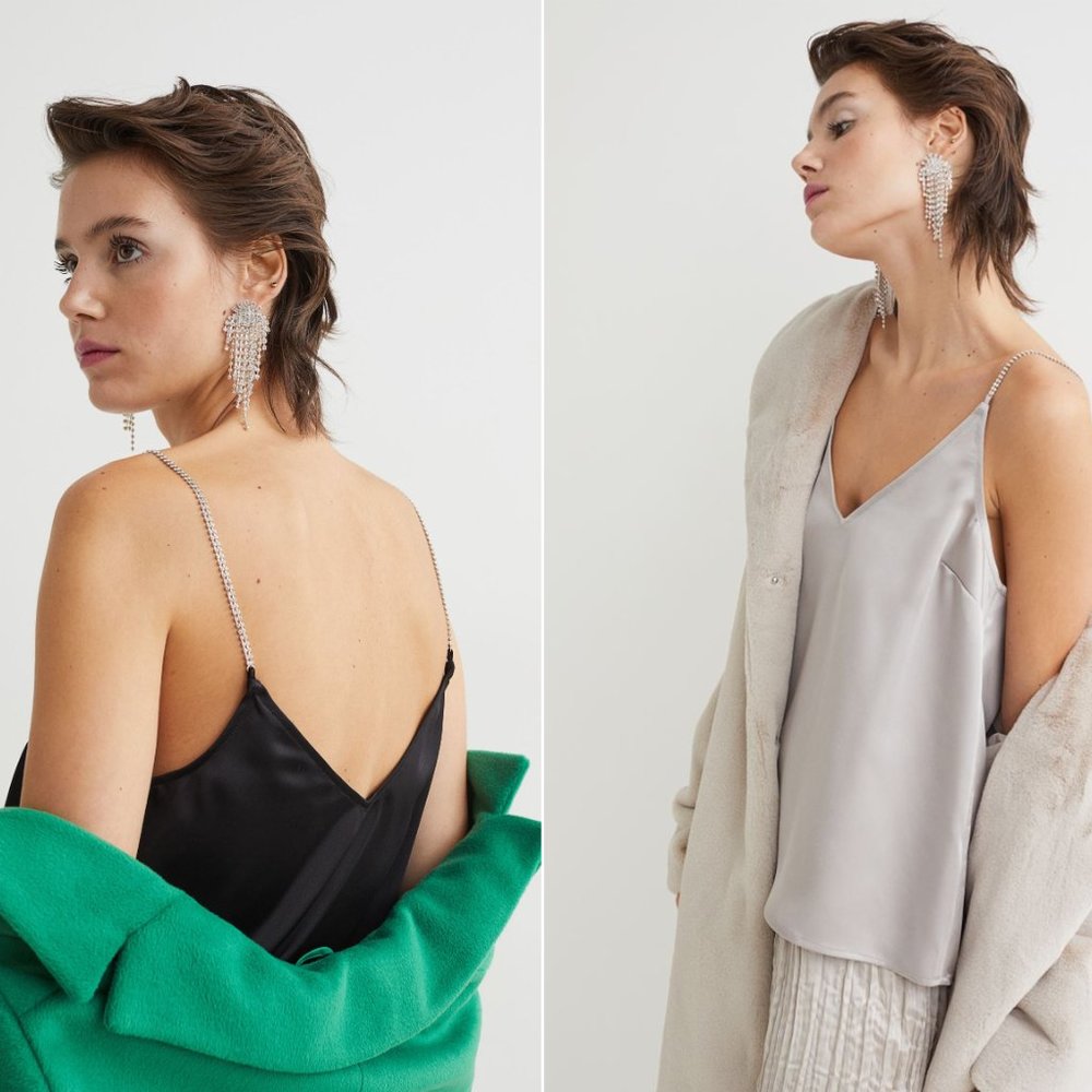 Satin Camisole Set of 2